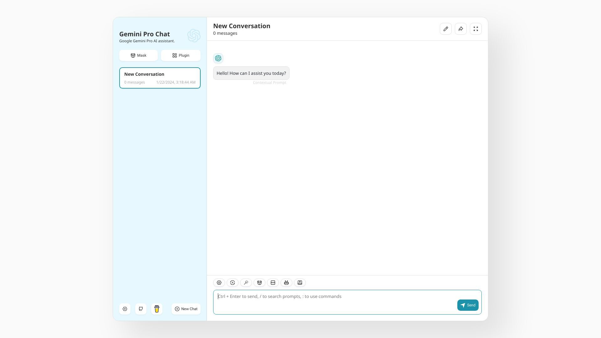 Google Gemini Pro Chat Bot