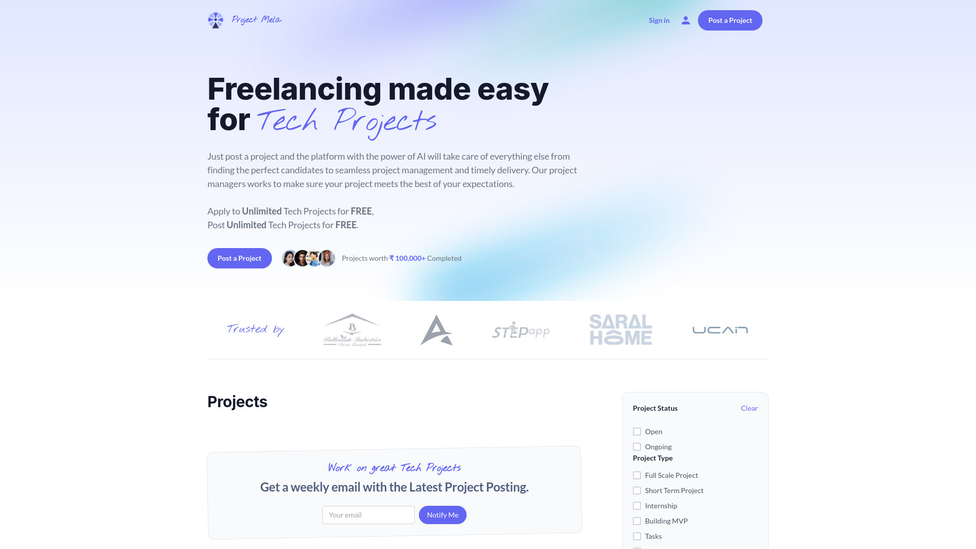 Project mela